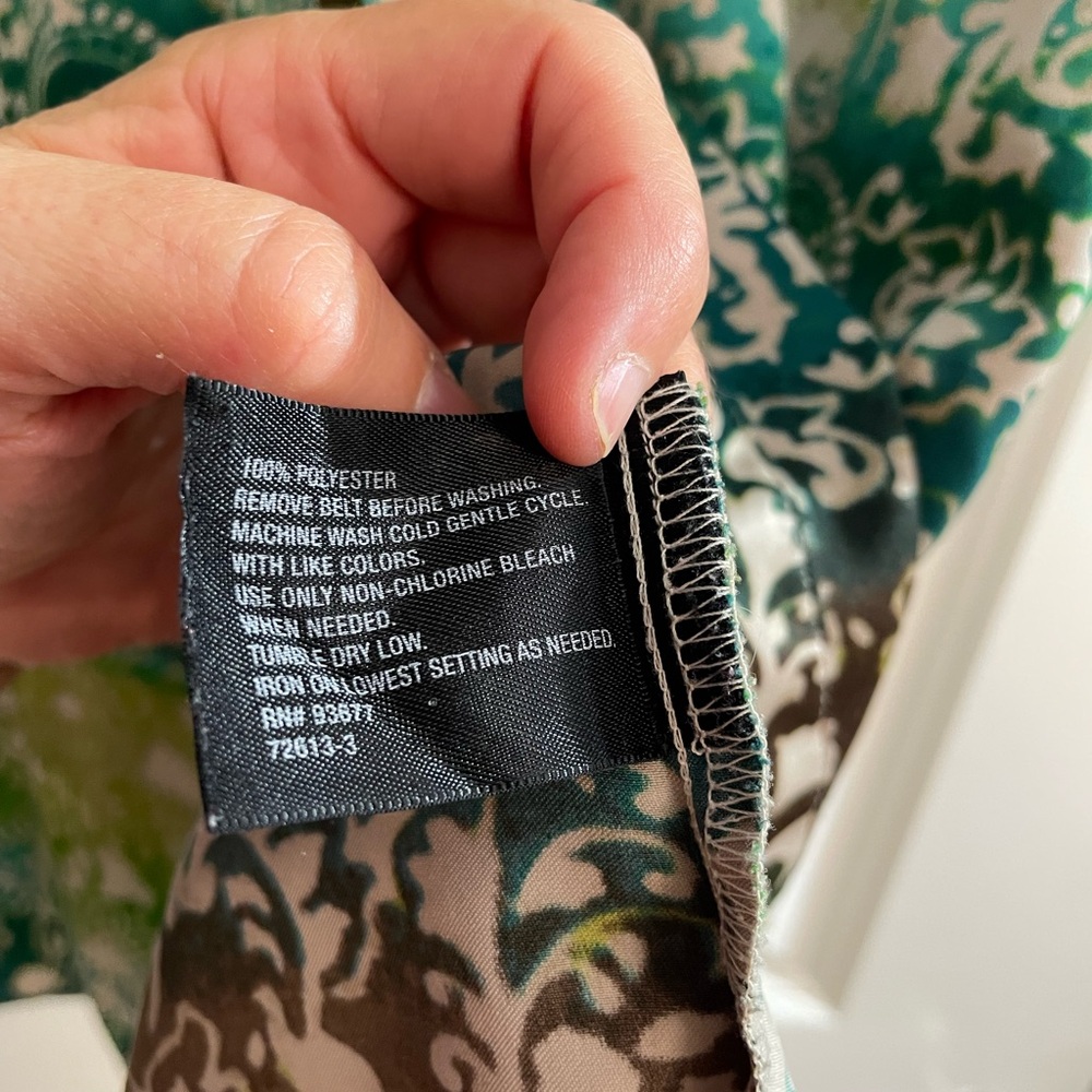 Boho Patterned Button Down Top - Picture 5 of 5